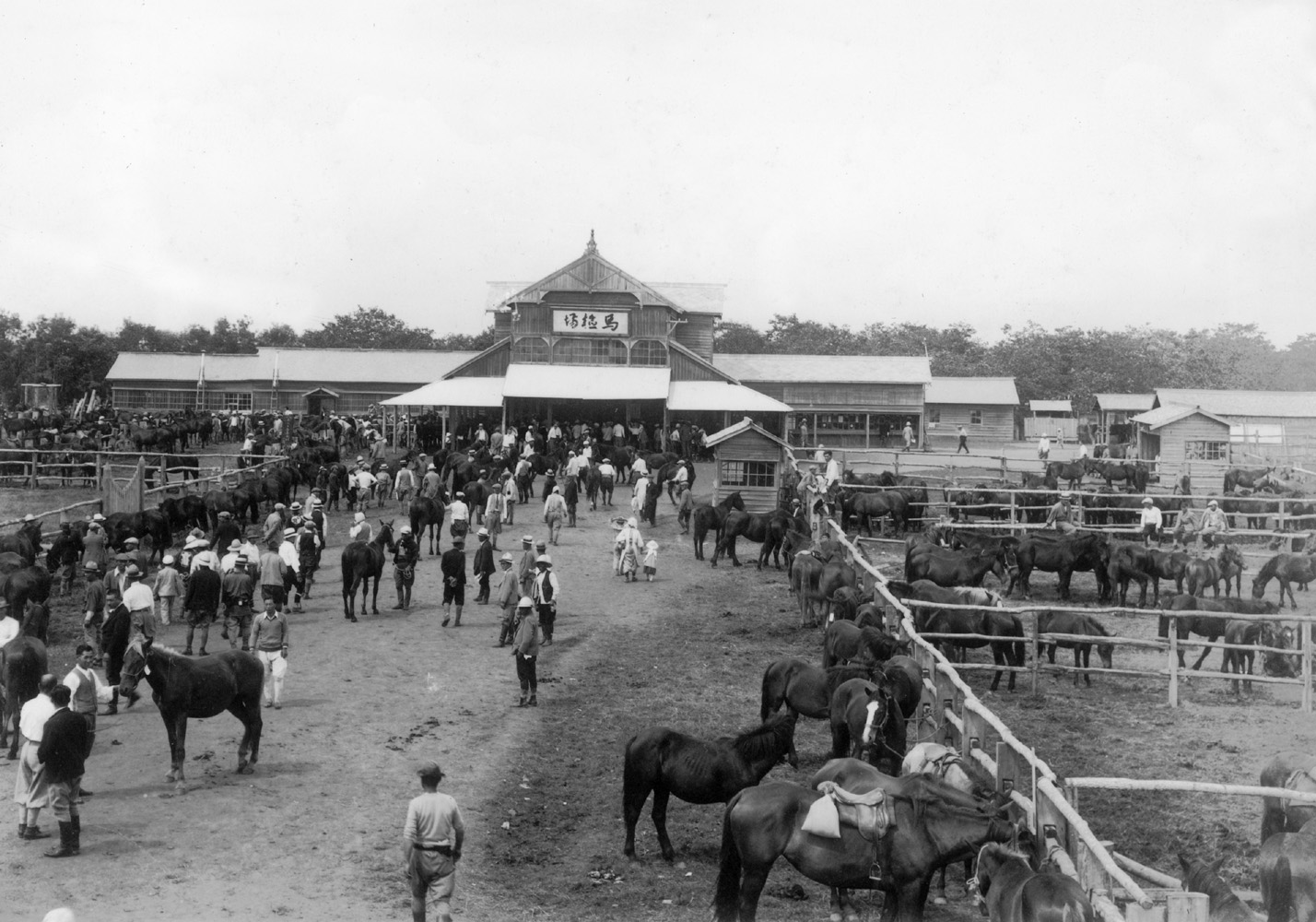 大楽毛馬市の様子